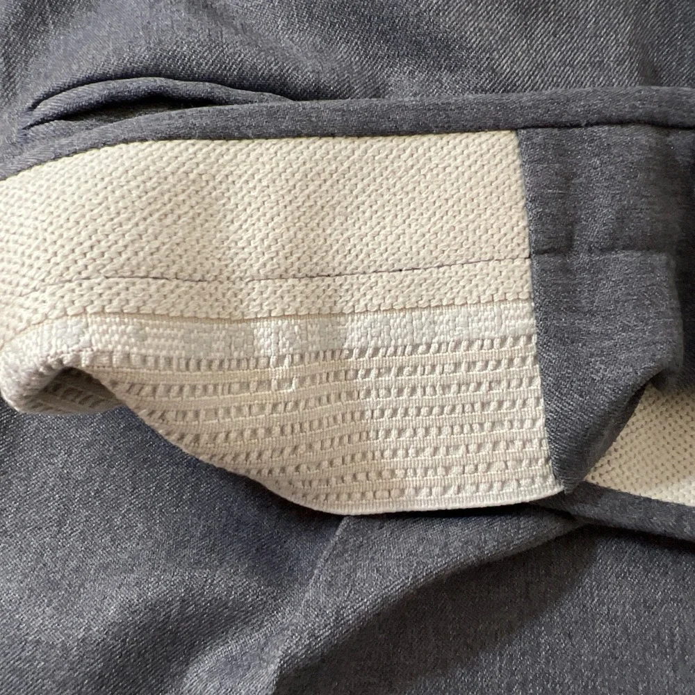 VTG ‎ 70s Jaymar SANSABELT Dress Pants Mens Gray  Size 34 See Measurements